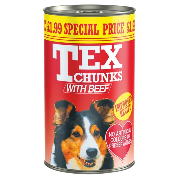 Tex Chunks with Beef 1200g