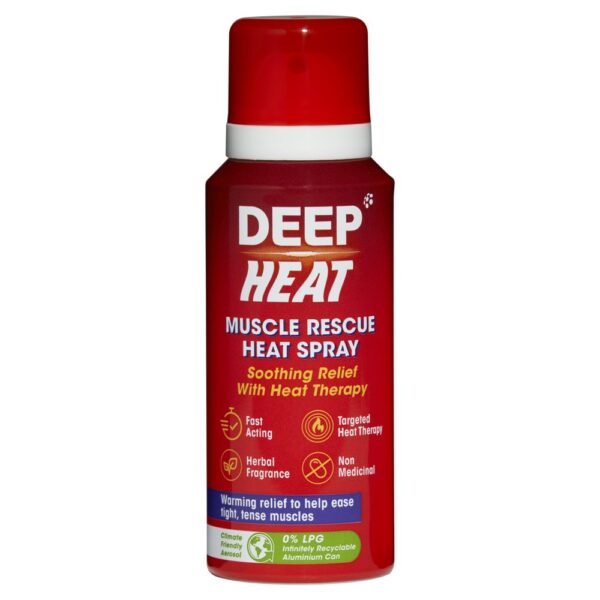 Deep Heat Muscle Rescue Heat Spray 72.5ml