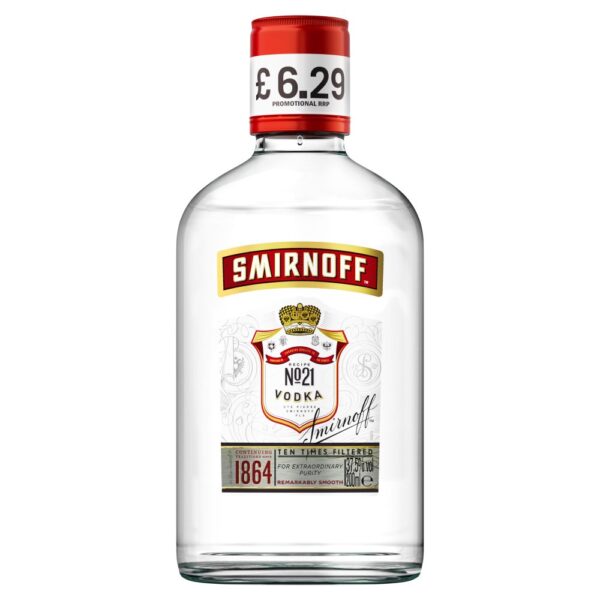 Smirnoff No. 21 Vodka 37.5% vol 20cl