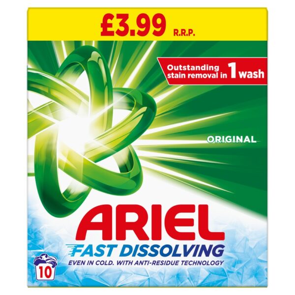 Ariel Washing Powder 600G, 10 Washes