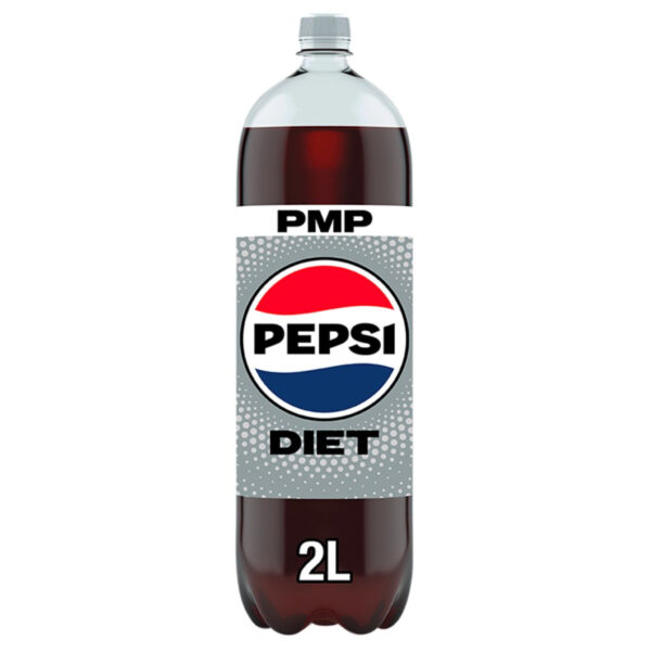 Diet Pepsi Cola Bottle 2L