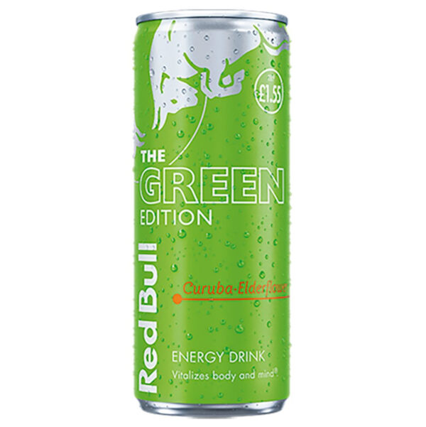 Red Bull Energy Drink Green Edition Curuba-Elderflower 250ml