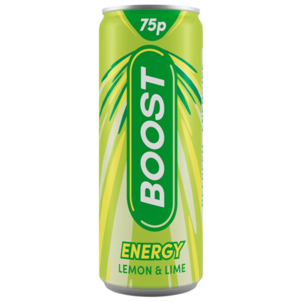 Boost Energy Lemon & Lime 250ml