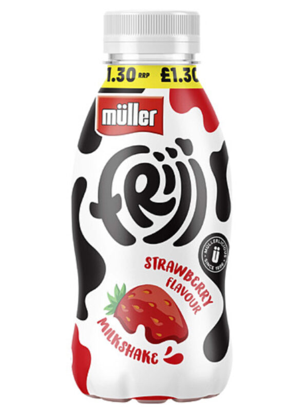 Müller Frijj Strawberry Flavour Milkshake 330ml