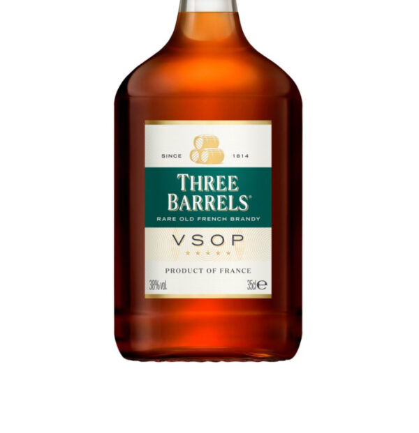 Three Barrels Rare Old French Brandy VSOP 35cl