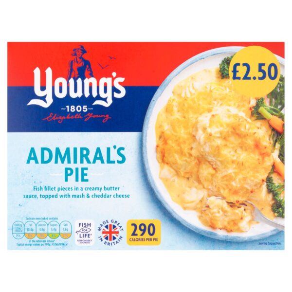 Young's Admiral's Pie 300g