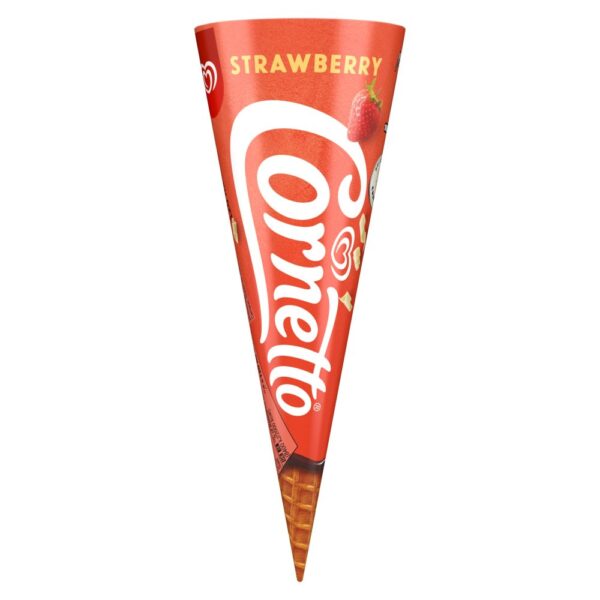 Cornetto Ice Cream Cone Strawberry 120 ml