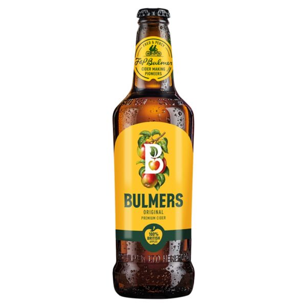 Bulmers Original Premium Apple Cider Bottle 4.5% ABV 500ml