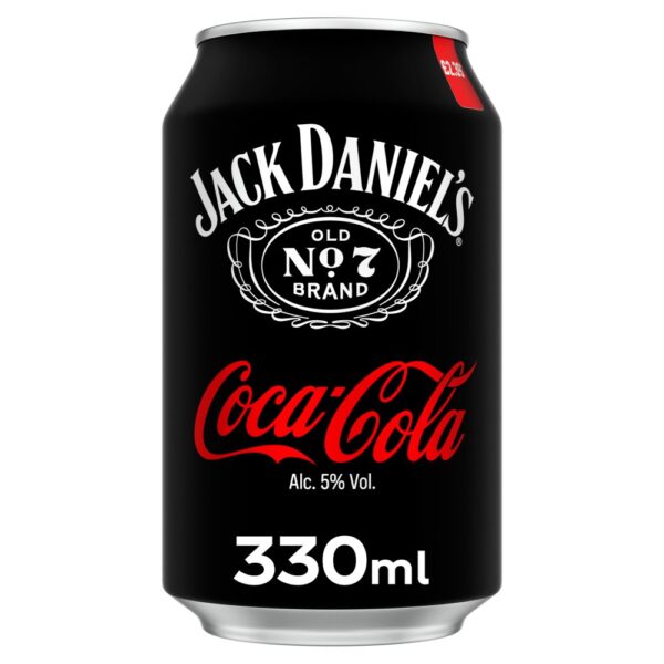 Jack Daniel's and Coca-Cola 330ml