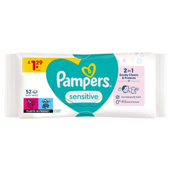 Pampers Sensitive Baby Wet Wipes