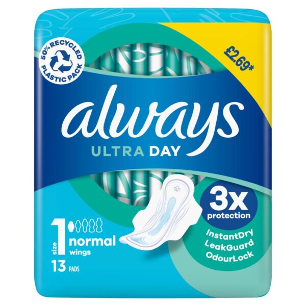 Always Ultra Day Pads Normal (S1) Wings