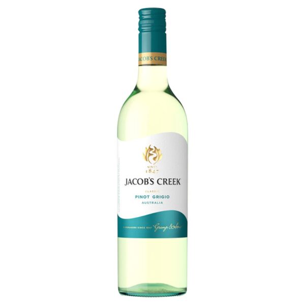 Jacob's Creek Pinot Grigio White Wine 75cl