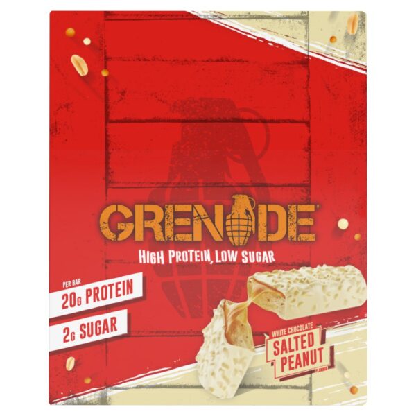 Grenade White Chocolate Salted Peanut