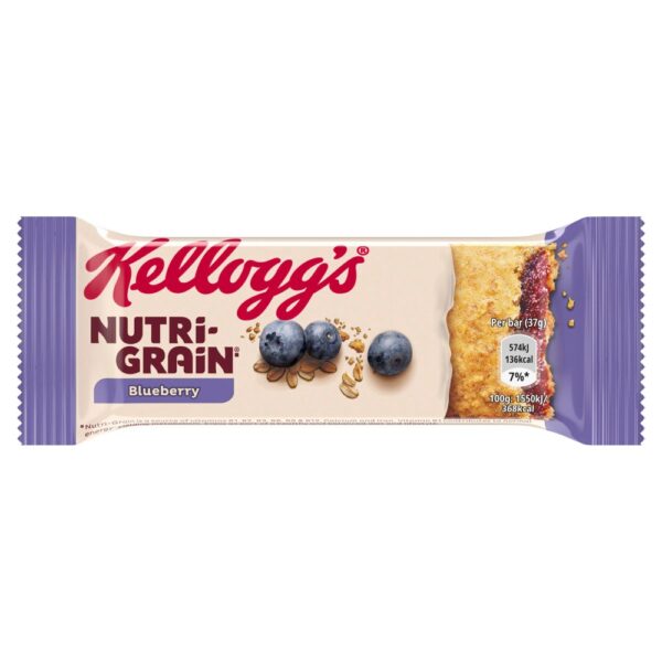 Kellogg's Nutri-grain Blueberry Snack Bar