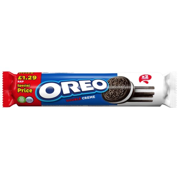 Oreo Double Creme Sandwich Biscuits 157g