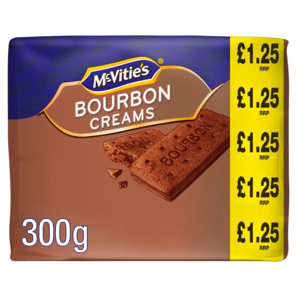 McVitie's Bourbon Cream Biscuits 300g