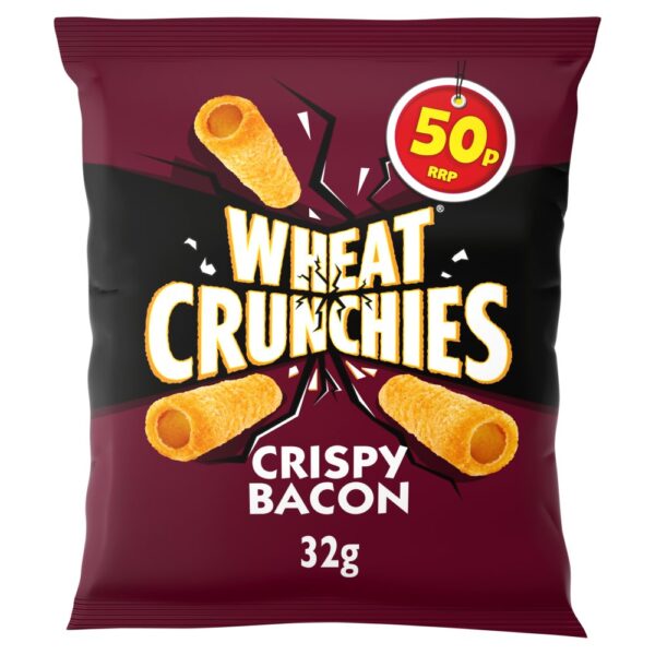 Wheat Crunchies Bacon Crisps 32g